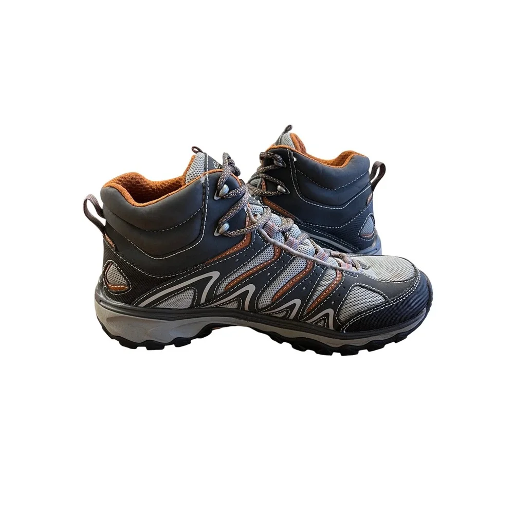 EDDIE BAUER Lukla Mid Hiking Boots Mens 8.5 Camping Waterproof Vibram Gorpcore
